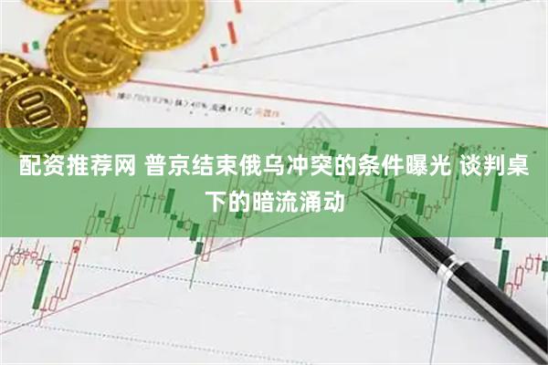 配资推荐网 普京结束俄乌冲突的条件曝光 谈判桌下的暗流涌动