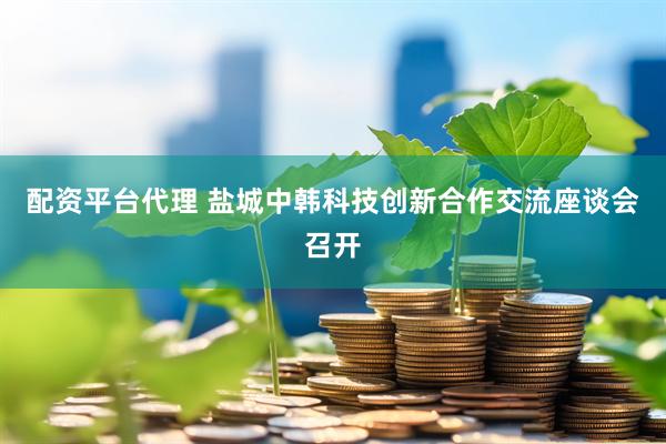 配资平台代理 盐城中韩科技创新合作交流座谈会召开
