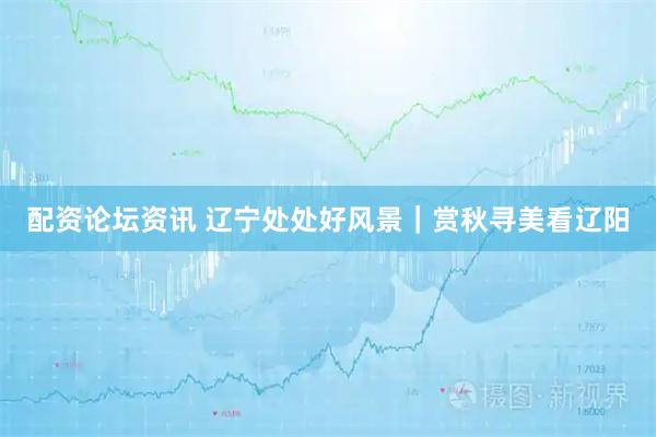 配资论坛资讯 辽宁处处好风景｜赏秋寻美看辽阳